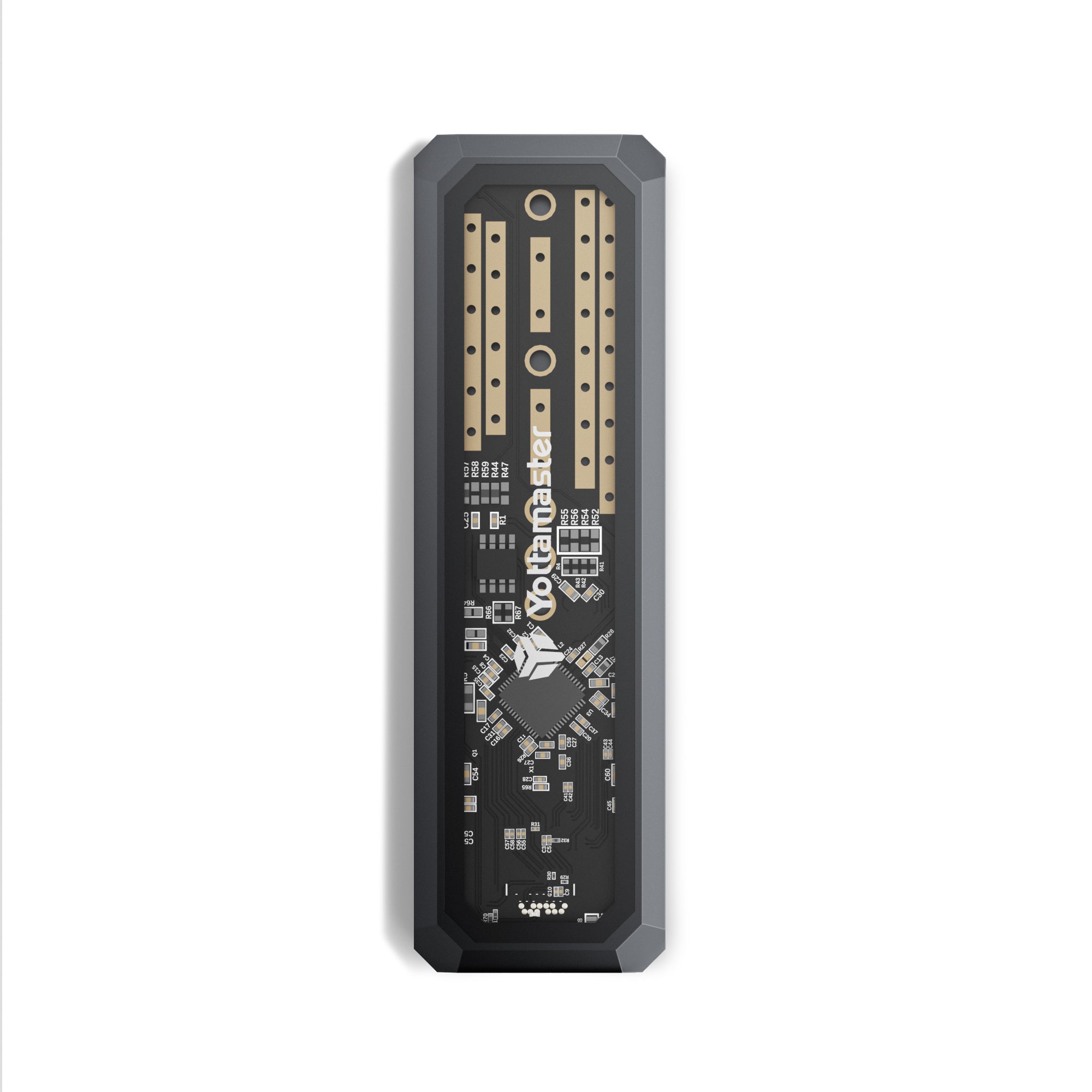 Yottamaster Translucent Design 10Gps M.2 Nvme SSD Enclosure
