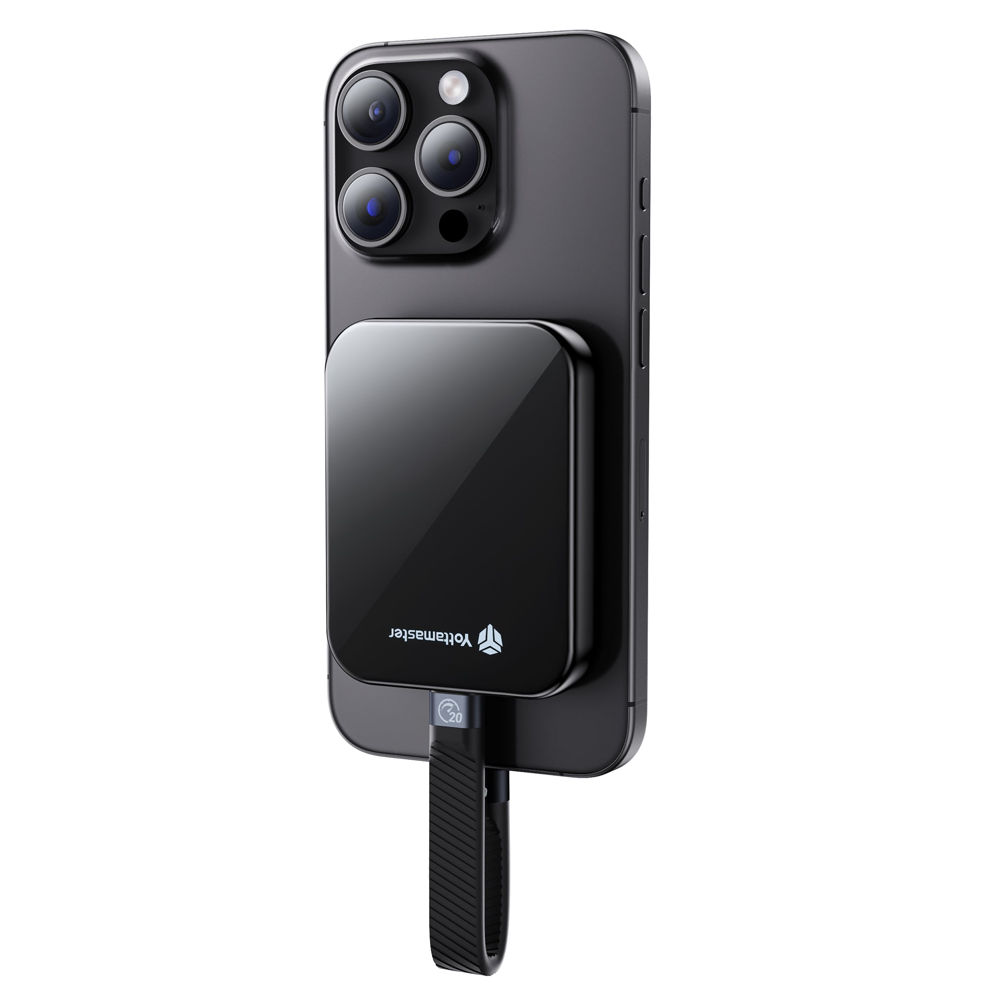 SSD Externe Yottamaster 512Go - Vitesse 2000Mo/s USB 3.2 Gen2x2, Compatible IPhone 15/16 Pro | Stockage Portable 4K ProRes, Câble USB-C/A