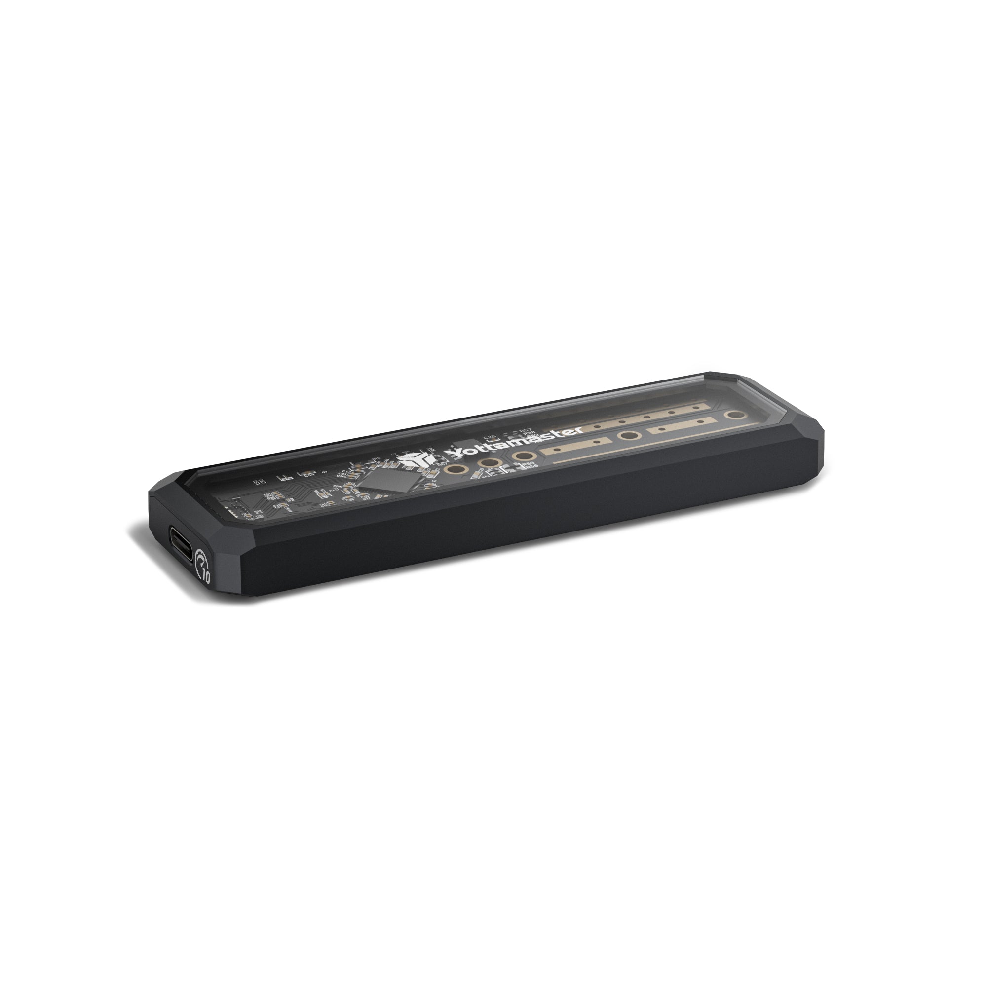 Yottamaster Translucent Design 10Gps M.2 Nvme SSD Enclosure