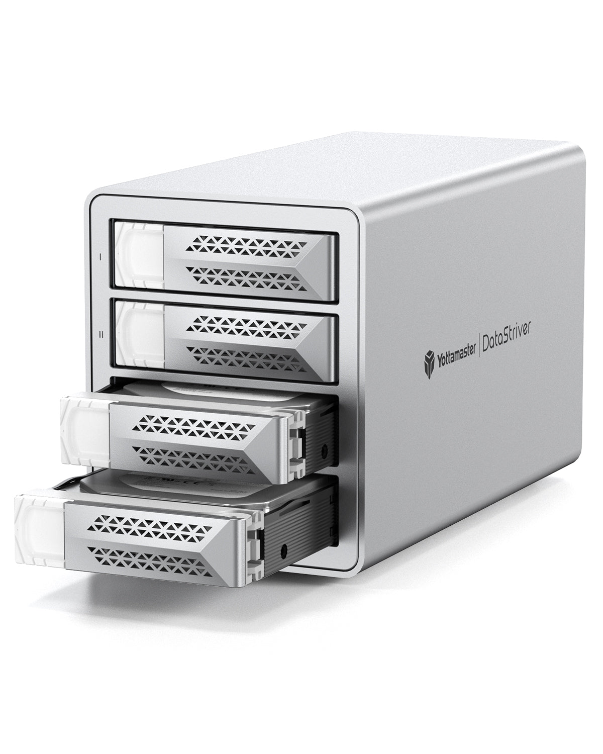 Yottamaster VN400 4-Bay External Hard Drive Enclosure (96TB DAS Storag