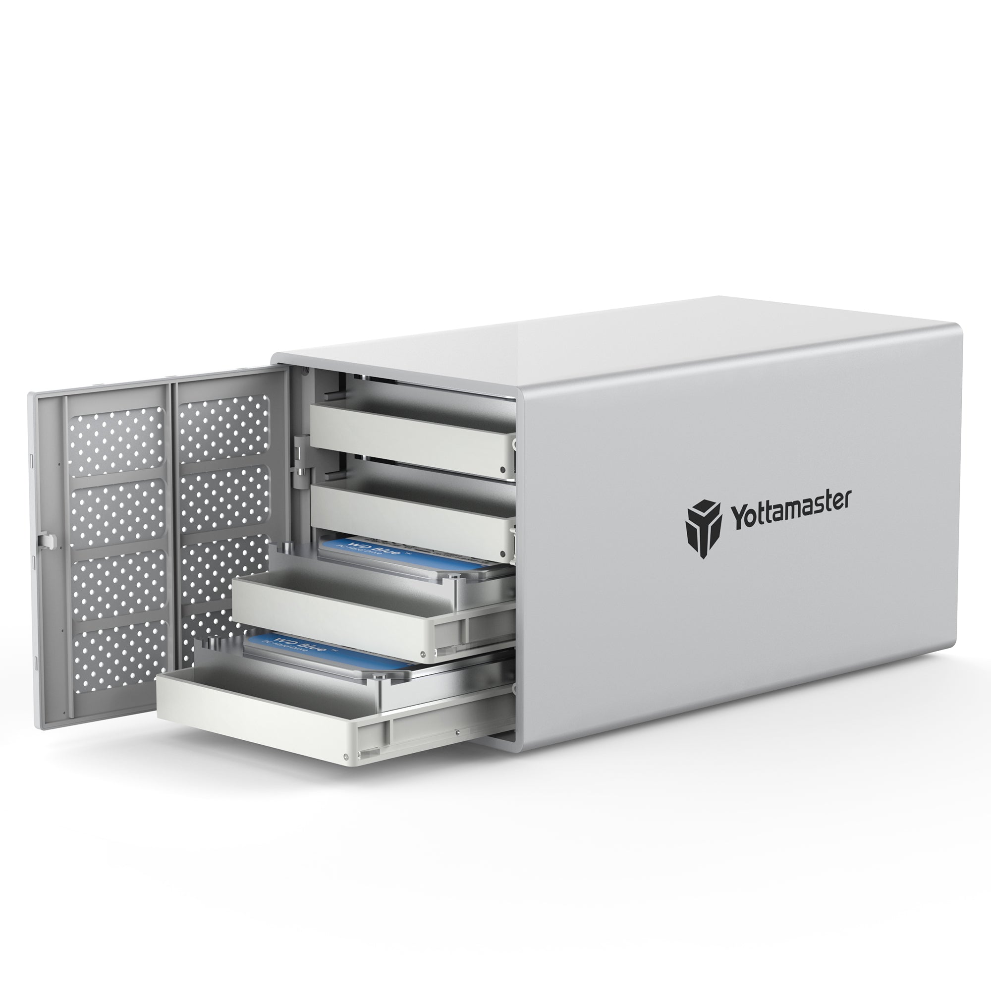 Yottamaster Y-Pioneer 4 Bay RAID Hard Drive Enclosure