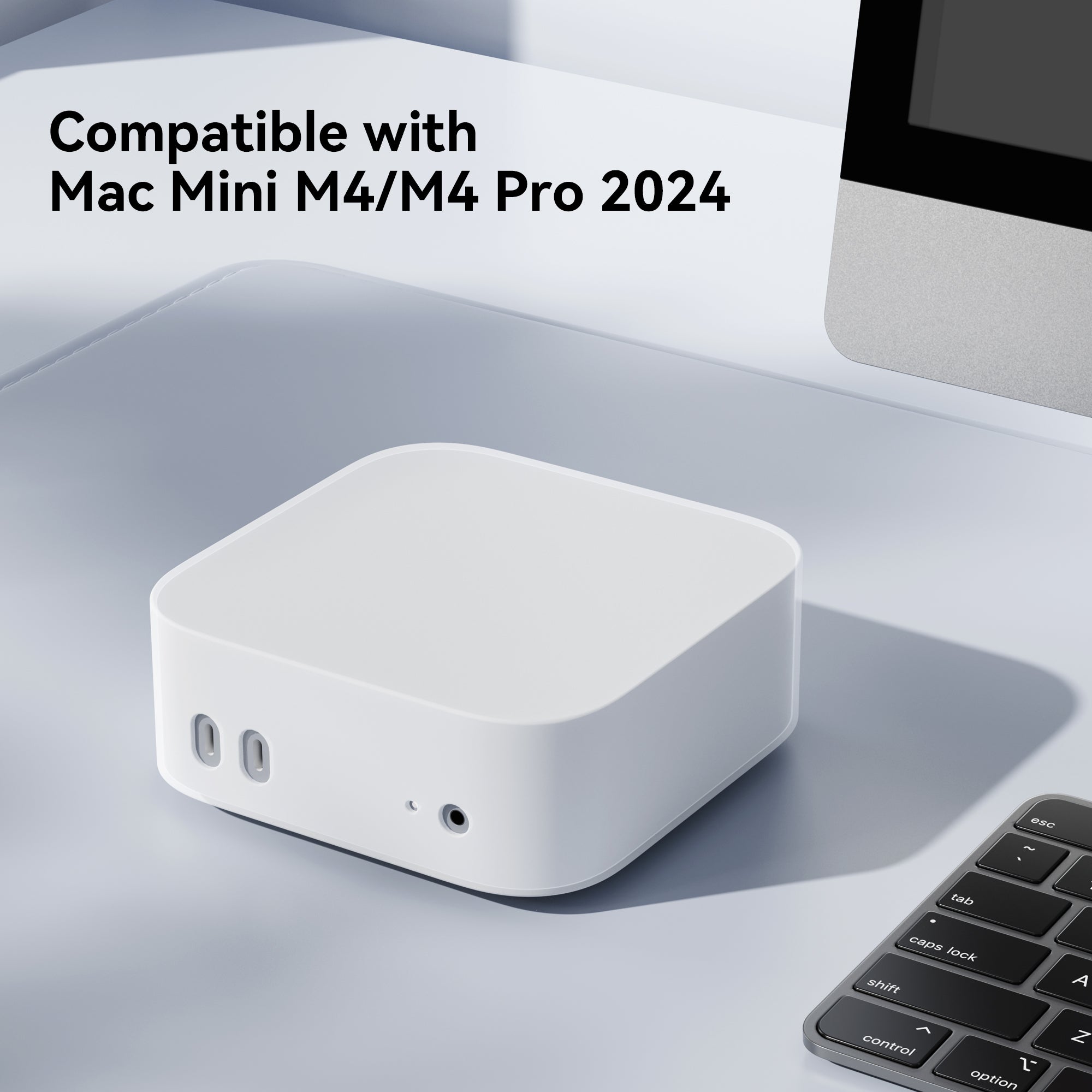 Yottamaster TPU Or Silicone Case for 2024 Mac mini M4 Pro Cover