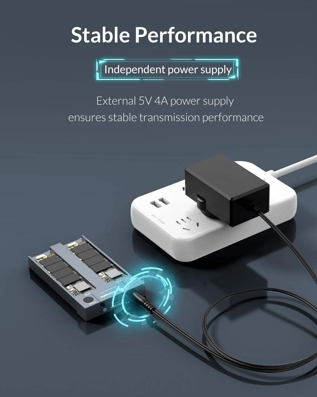 Yottamaster Dual-Bay M.2 NVMe Duplicator Offline Cloner