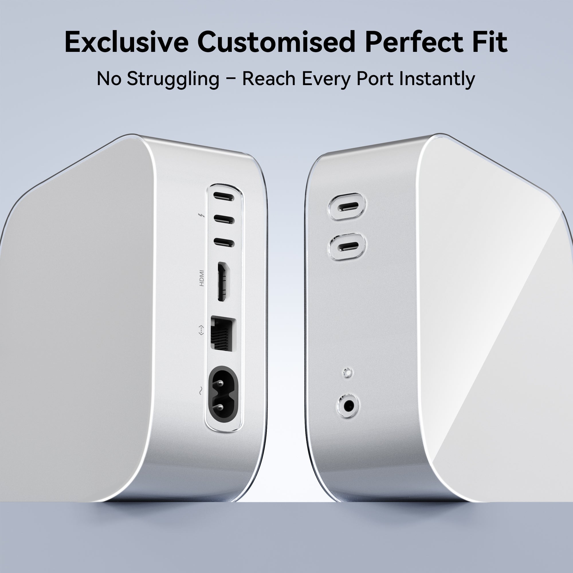 Yottamaster TPU Or Silicone Case for 2024 Mac mini M4 Pro Cover