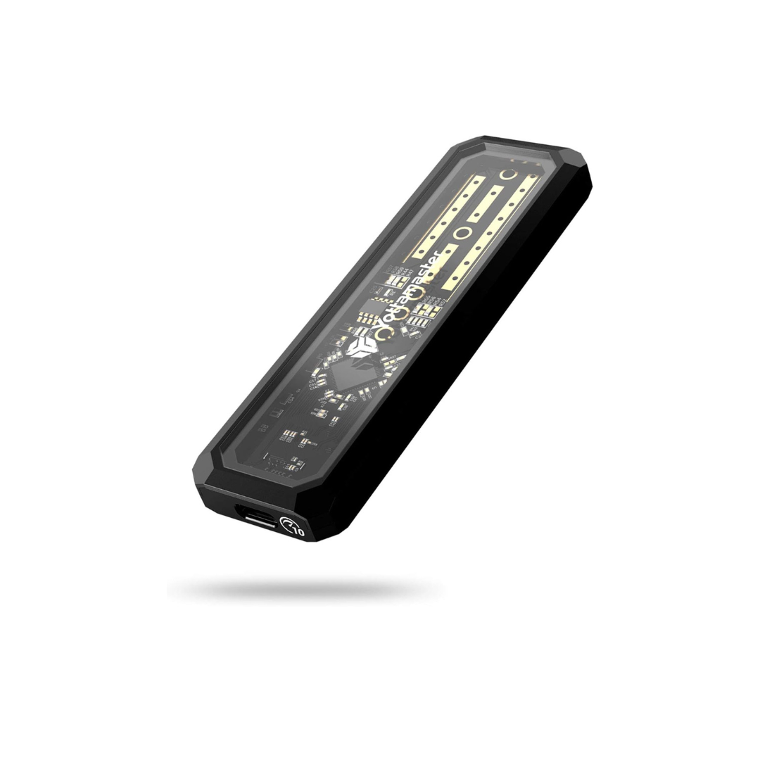 Yottamaster Translucent  Design 10Gps M.2 Nvme SSD Enclosure