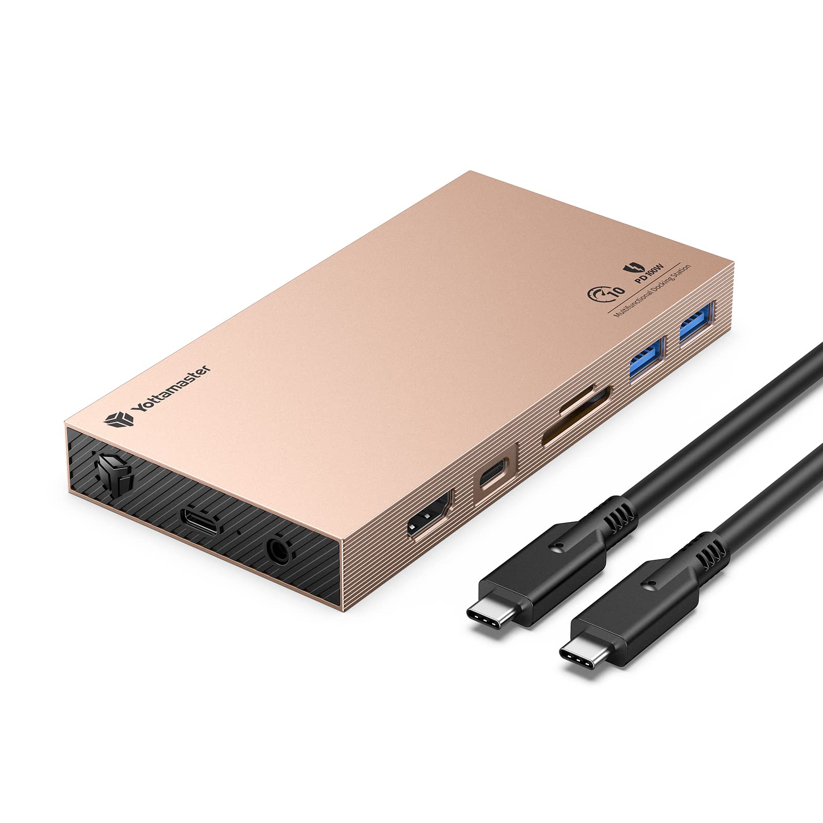 Yottamaster 10 in 1 USB-C Docing Stastion with NVMe Enclosure