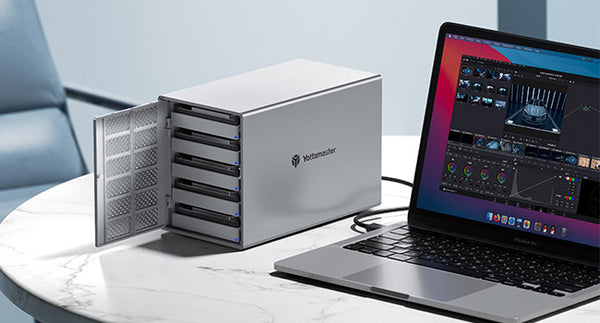 Yottamaster Y-Pioneer 5 Bay External Hard Drive Enclosure