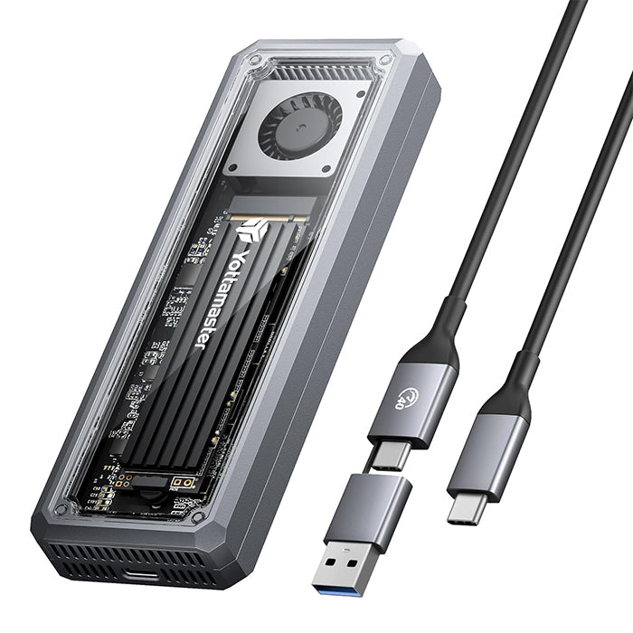 Yottamaster USB4 40Gps M.2 Nvme SSD Enclosure