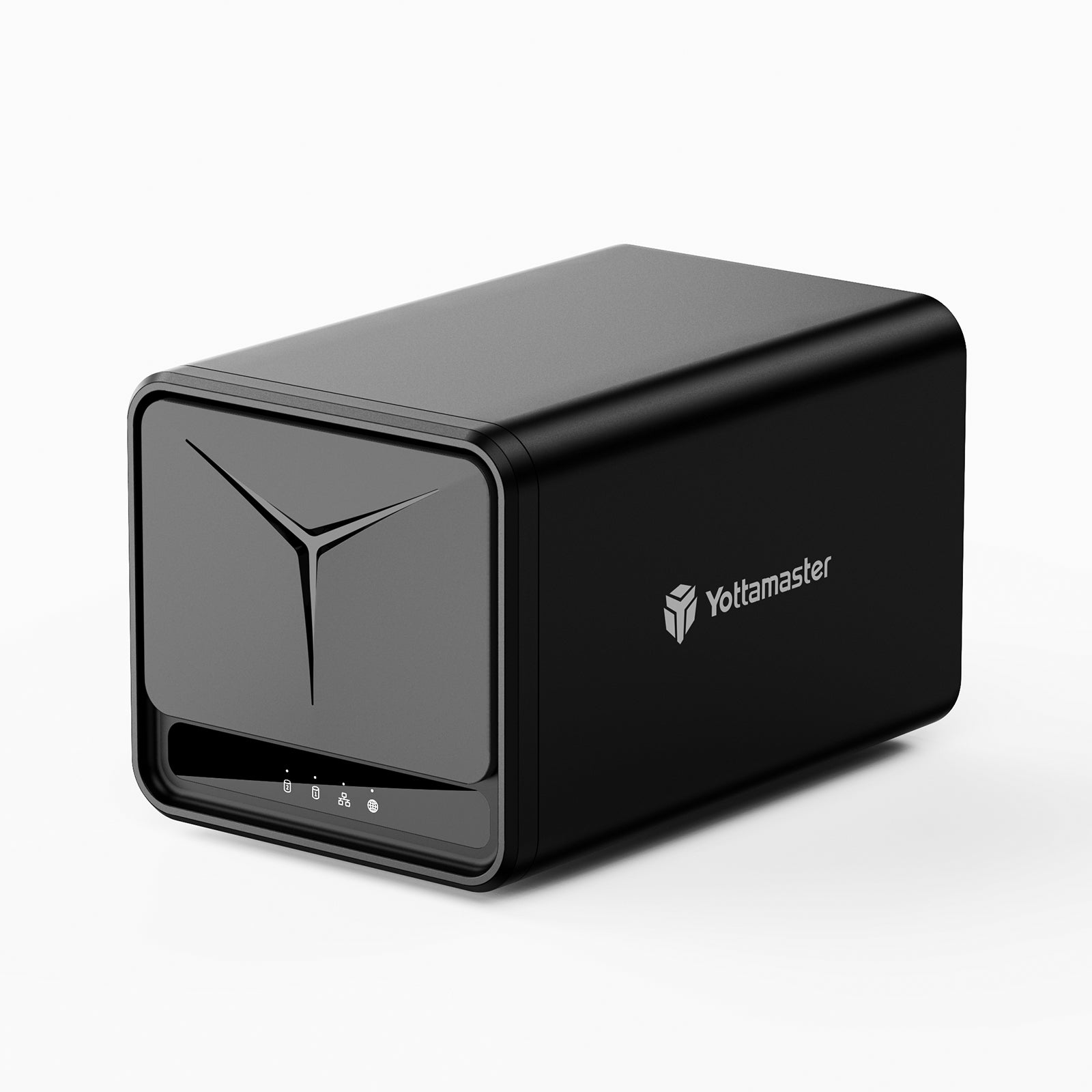 Yottamaster 2 Bay NAS Storage, Network Attached Storage NAS Personal Private Cloud Diskless