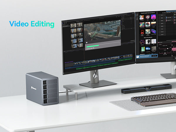 NAS Yottamaster 5Bay USB-C +8TB×5 HDD付 Amazon.com: Yottamaster 5 Bay External Hard Drive Enclosure