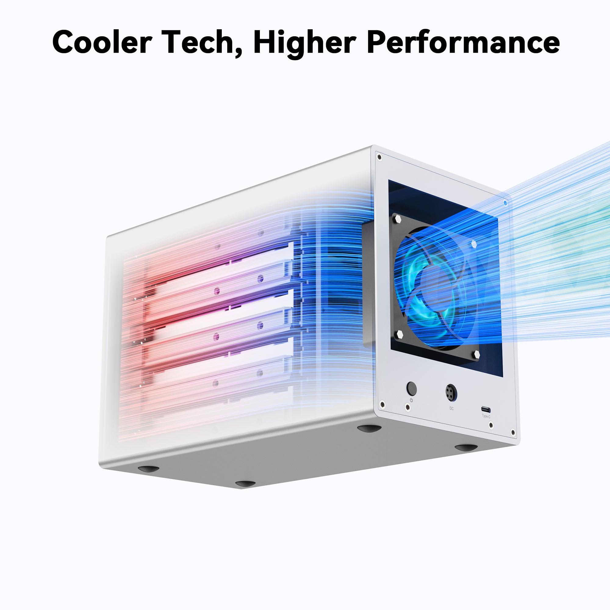 Yottamaster Y-Pioneer 5 Bay External Hard Drive Enclosure