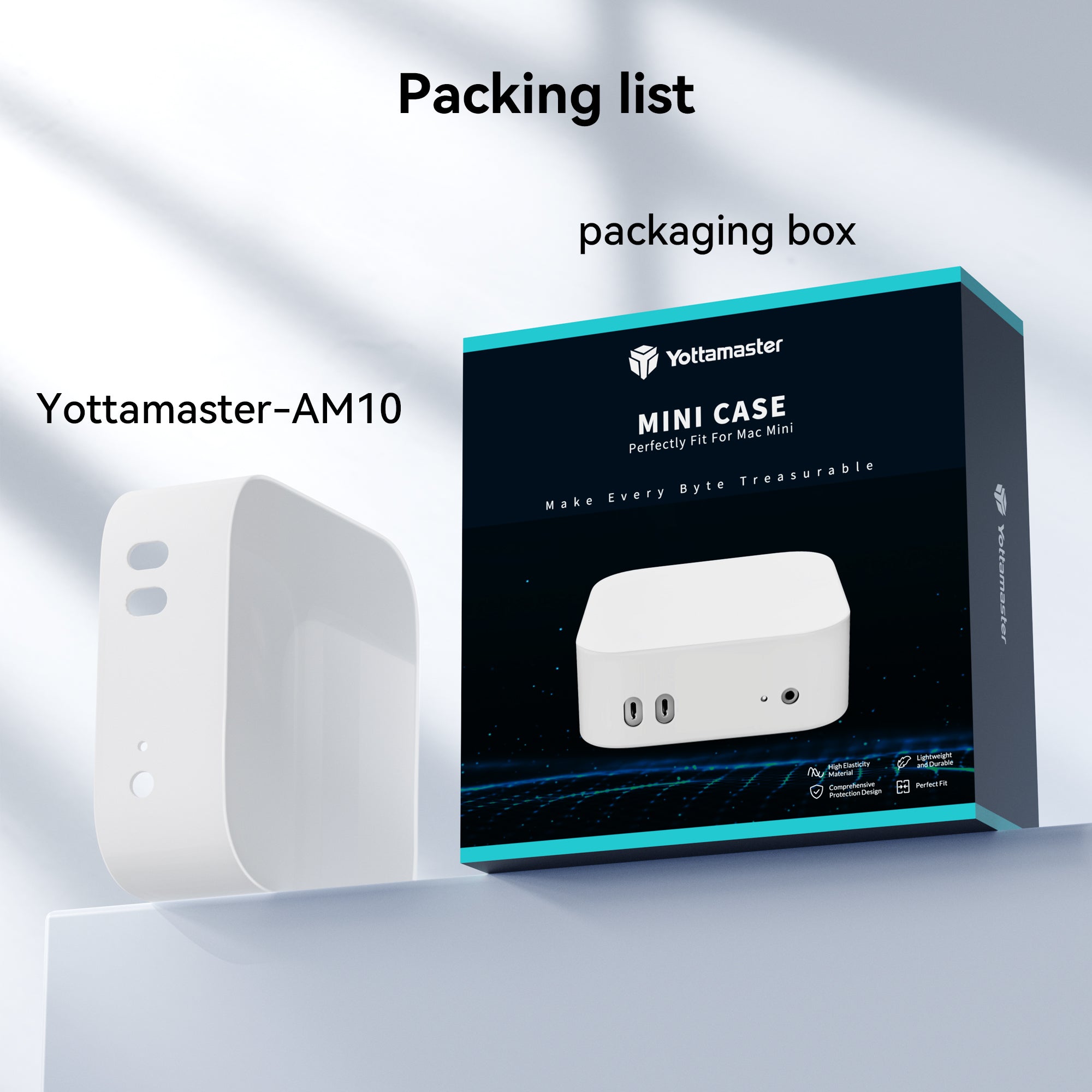 Yottamaster TPU Or Silicone Case for 2024 Mac mini M4 Pro Cover