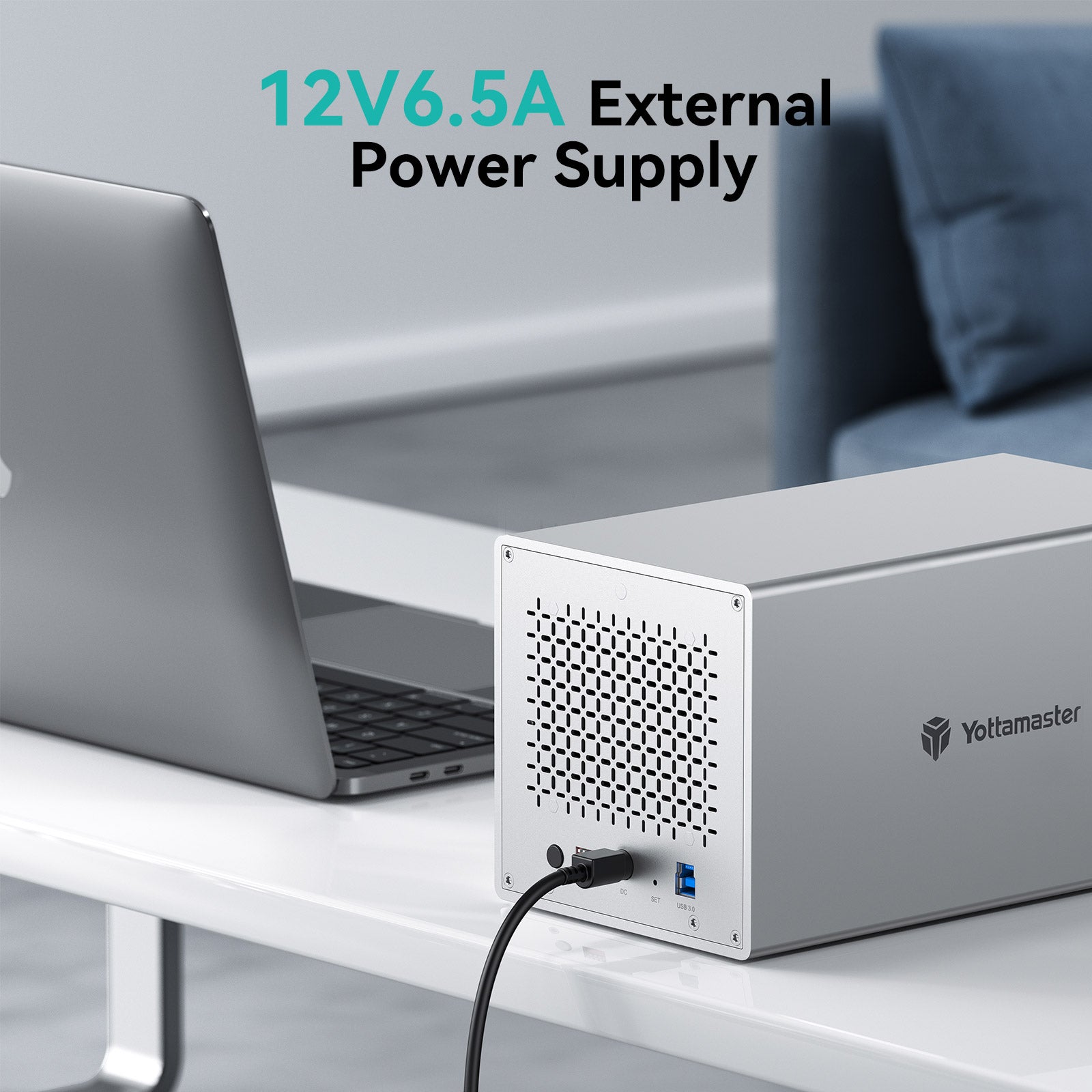 Yottamaster Y-Pioneer 4 Bay RAID Hard Drive Enclosure