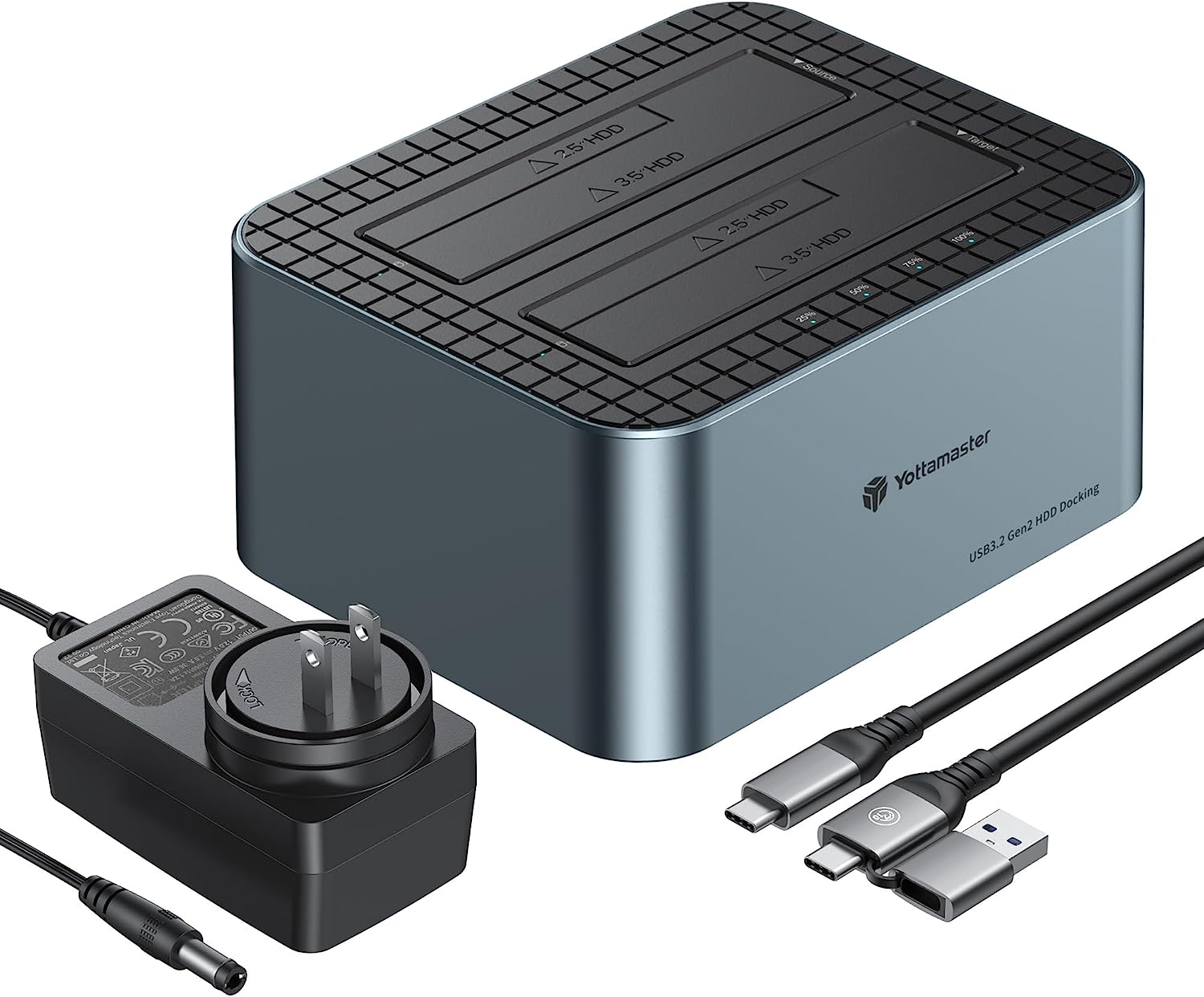 Nas System Yottamaster NAS 20TB Network Attached Storage Personal Cloud Storage 2... 2 Bay Nas